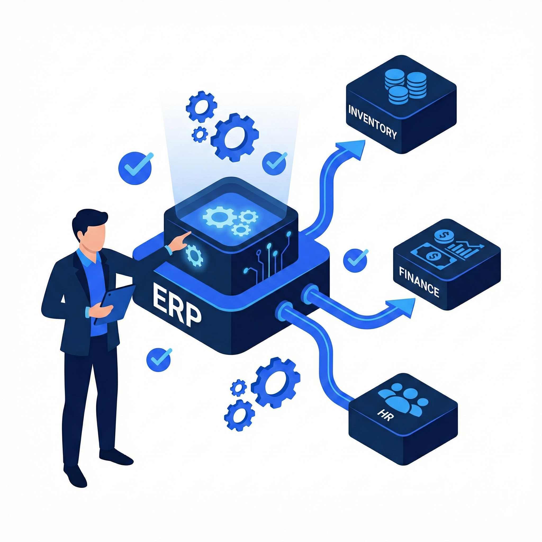 Custom ERP Dashboard