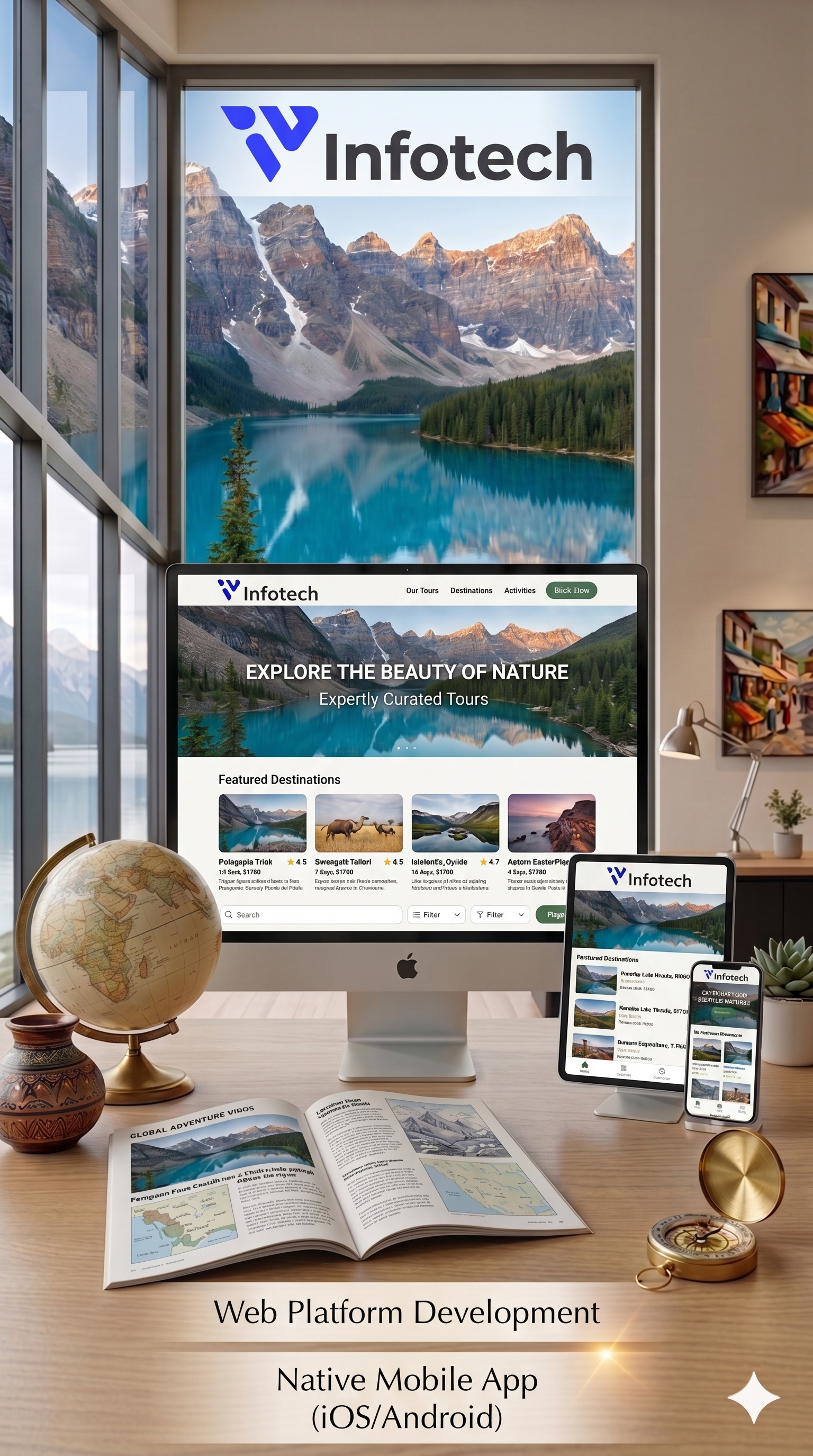 AI-Ready Travel Portal: SafarVibes Success Story mobile view