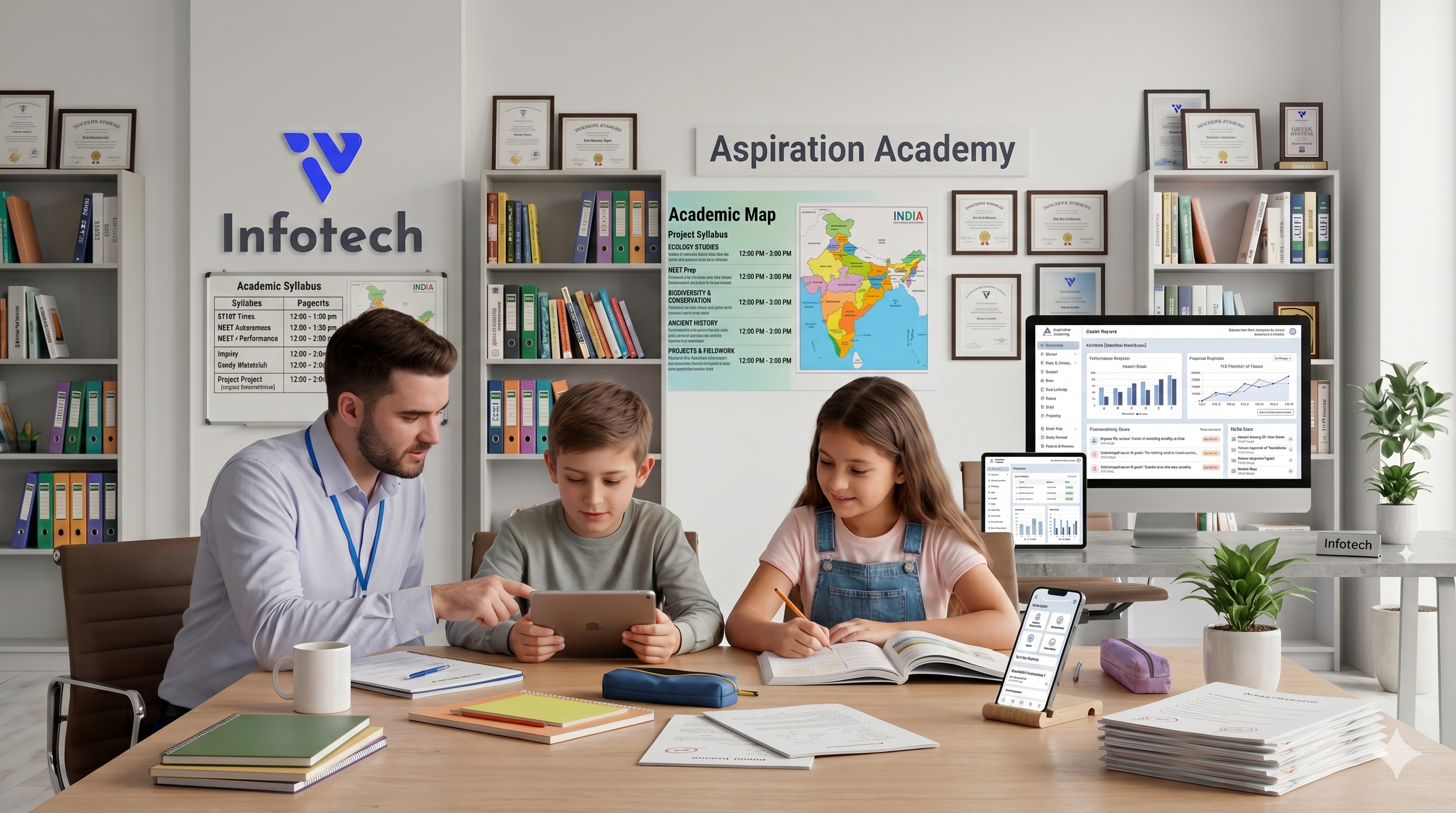 Institute Management Software Development | IV Infotech